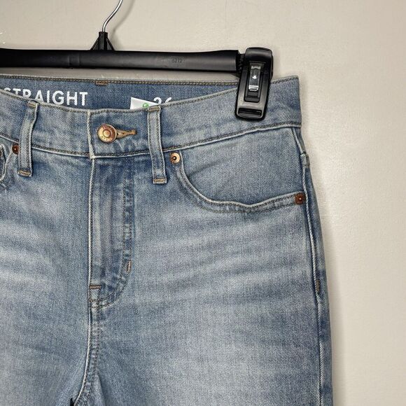 J CREW Womens Classic Straight Jean NEW $138 BA656 High-Rise Stretch Sz 26 - Picture 4 of 13